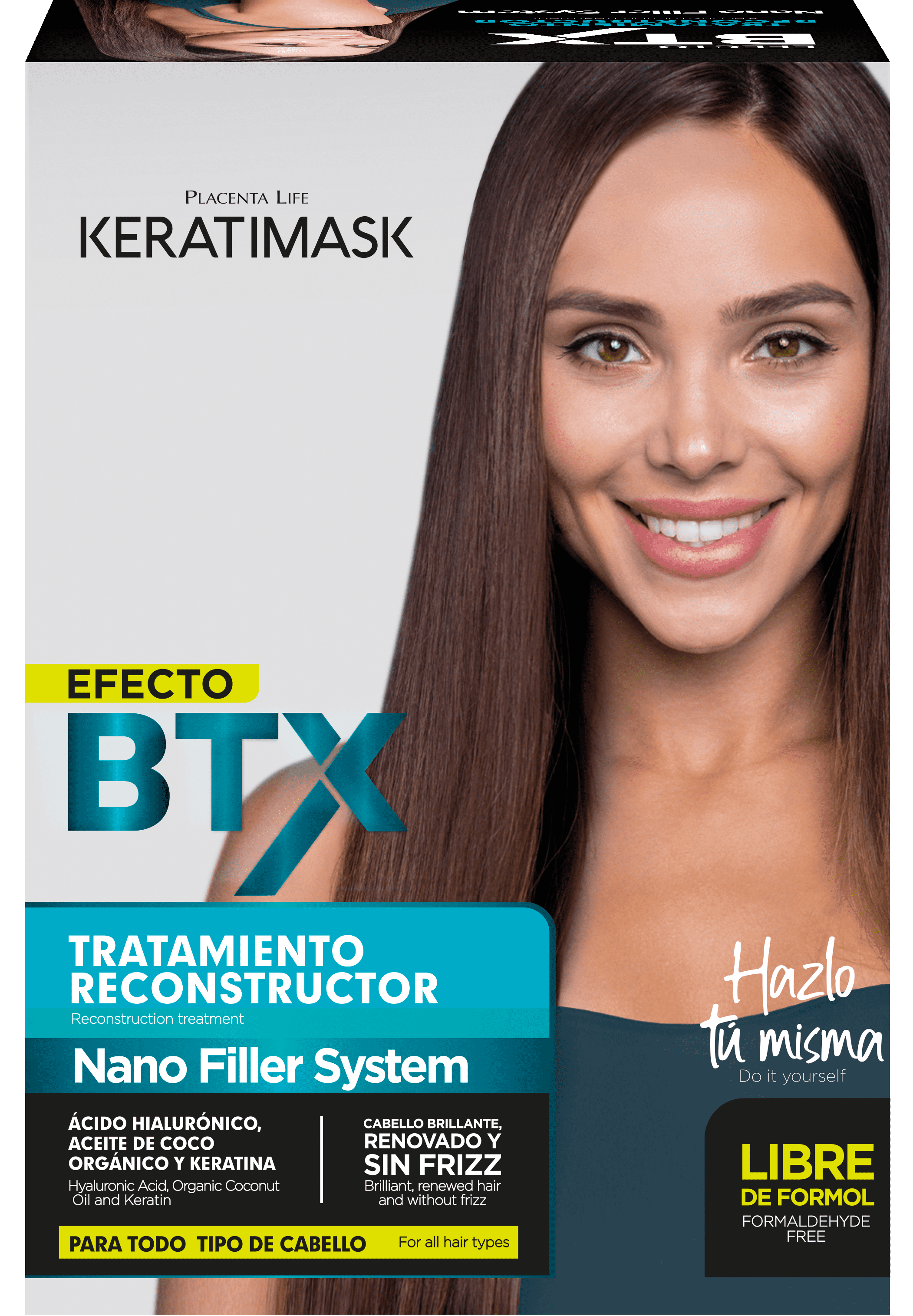 BE NATURAL Keratimask Tratamiento BTX